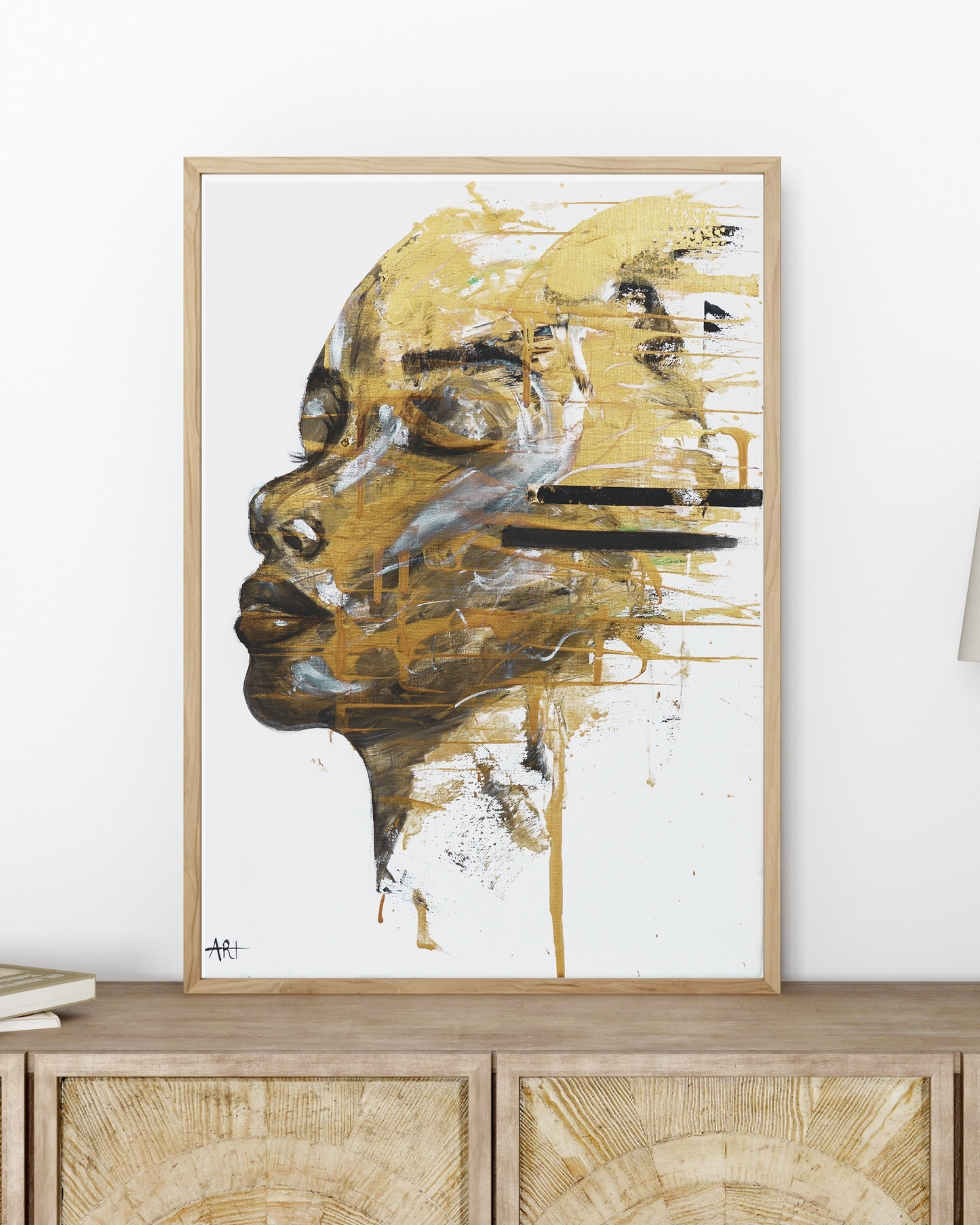 ‘Beauty in Imperfection' Canvas Print (Framed)