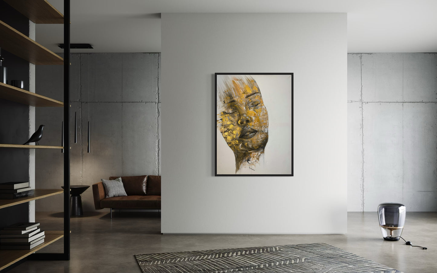 'Golden Hour' Canvas Print (Framed)